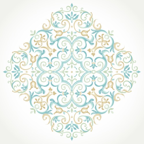 499x499 Pastel Floral Ornaments Art Background Vector Free Vectors Ui