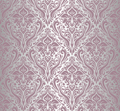 420x388 Purple Floral Ornament Pattern Backgrounds Vector Free Over