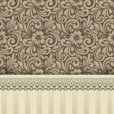 368x368 Vintage Floral Pink Background Free Vector Download