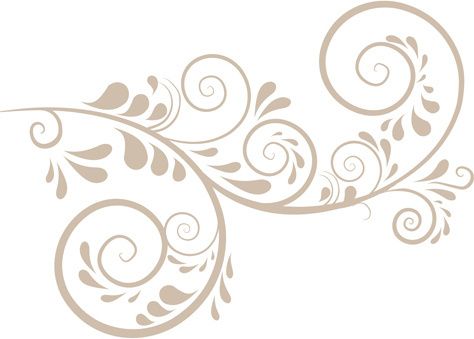 474x339 Simple Floral Ornament Background Vector Template Vector