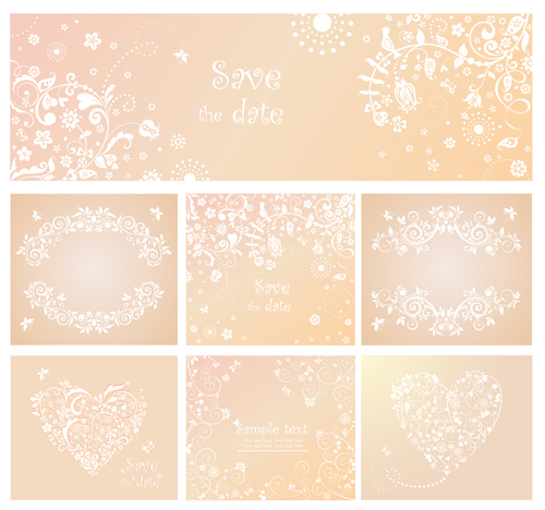 500x468 Elegant Ornaments Floral Background Vector For Free Download