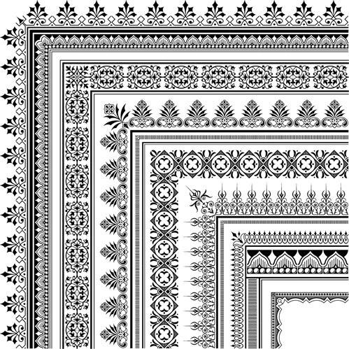 Ornament Border Vector Free Download at Vectorified.com | Collection of ...