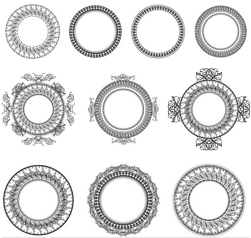 Ornament Circle Vector at Vectorified.com | Collection of Ornament ...