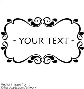 335x355 Download Ornament Swirl Frame