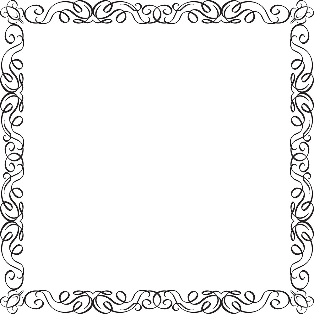 Ornament Frame Vector at Vectorified.com | Collection of Ornament Frame ...