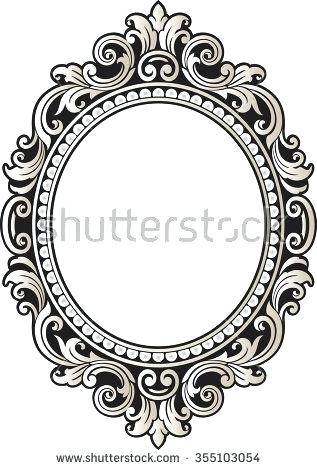 317x470 Ornament Frame Lionelle