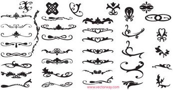 347x180 Free Ornaments Vector Free Download Files, Vectors Graphics