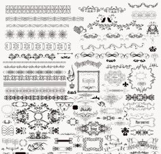 236x226 Ornament Vector Illustration
