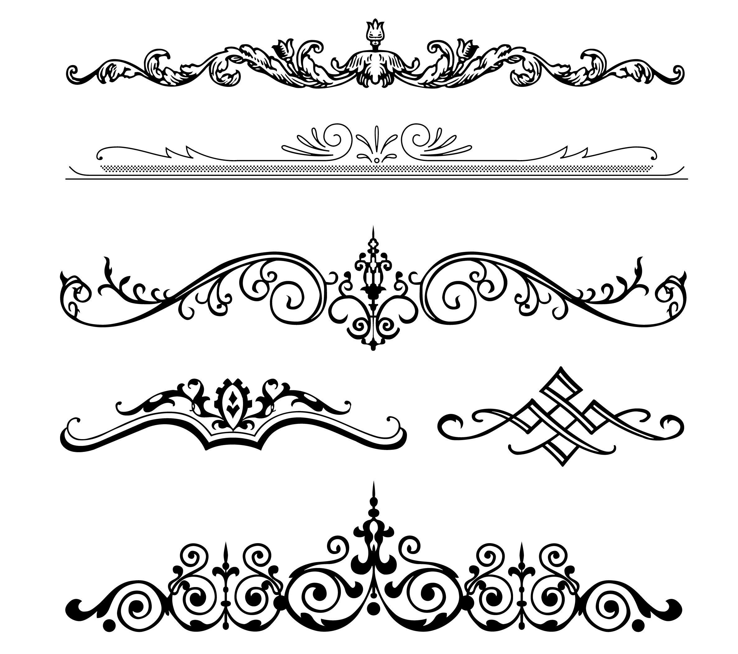 2372x2100 Ornament Vectors Clipart Images Gallery For Free Download Myreal