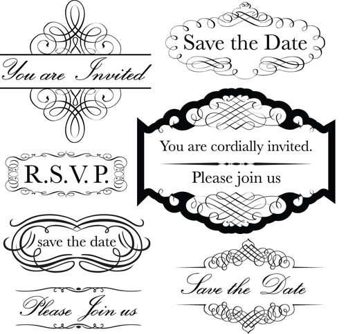 500x484 Black Labels With Ornaments Vintage Vectors Free Download