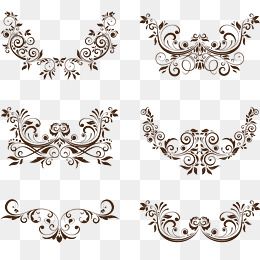Ornament Vector Png