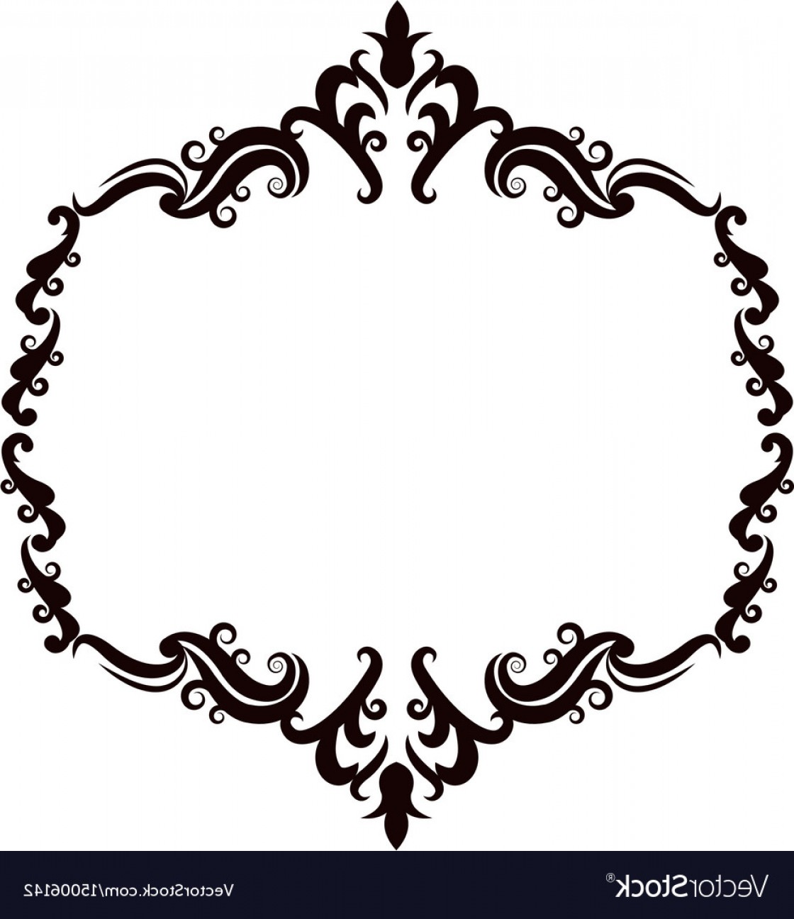 1120x1296 Vintage Baroque Frame Scroll Floral Ornament Vector Soidergi