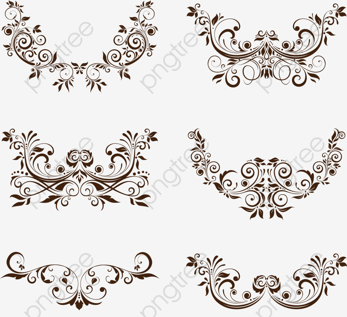 1200x1097 Floral Ornament Vector, Vector, Creative Flower, Decorative