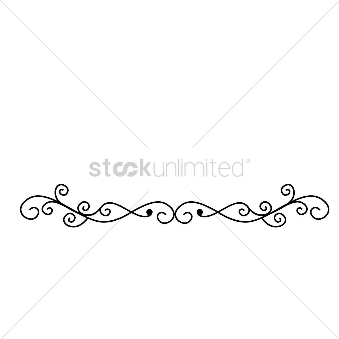 1300x1300 Ornamental Design Vector Image
