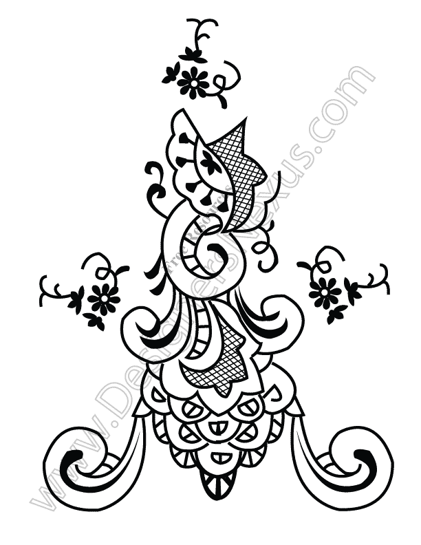 Free Ornamental Vector Graphic Clip Art 612x792 Free Ornamental Vector Graphic Clip Art