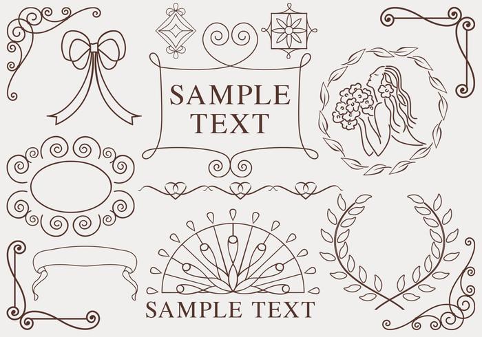 700x490 Dibujado A Mano Ornamentos Vector Pack