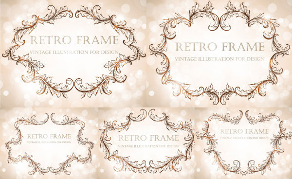 Ornate Border Free Vector Download 600x368 Ornate Border Free Vector Download