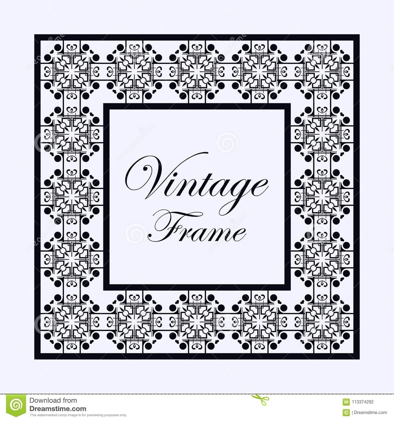 Vintage Ornamental Frame Stock Vector Illustration Of Ornamental 1300x1390 Vintage Ornamental Frame Stock Vector Illustration Of Ornamental
