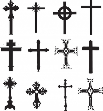339x368 Cross Free Vector Download