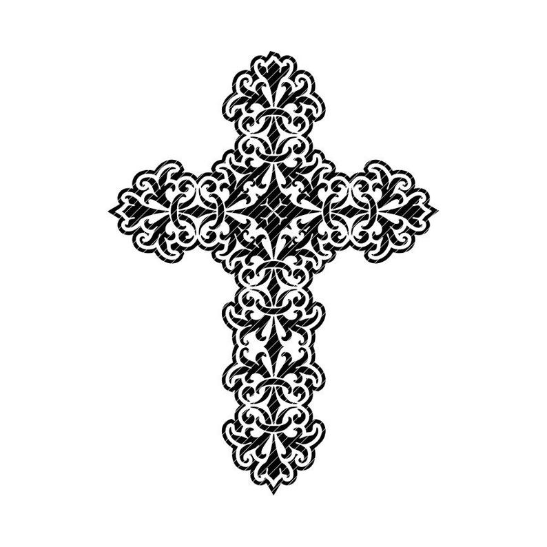 Download Ornate Cross Vector at Vectorified.com | Collection of ...