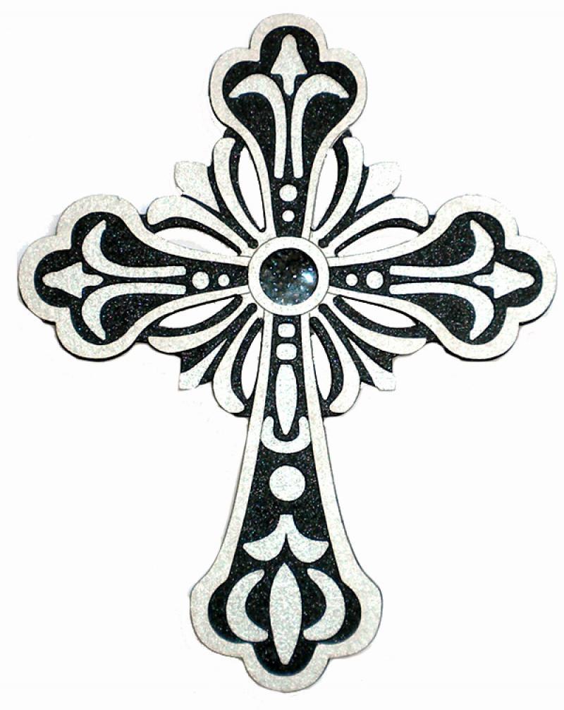 800x1006 Ornate Cross Clip Art Image In Vector Cliparts Category