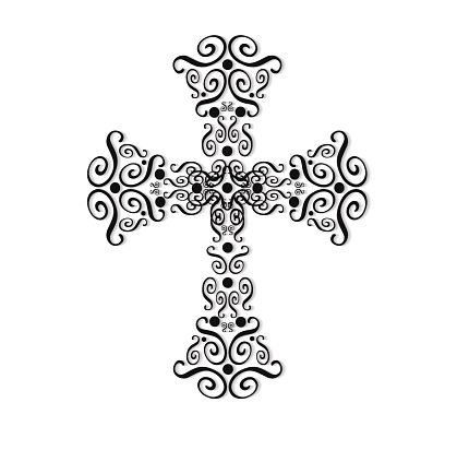 Ornate Cross Vector at Vectorified.com | Collection of Ornate Cross ...