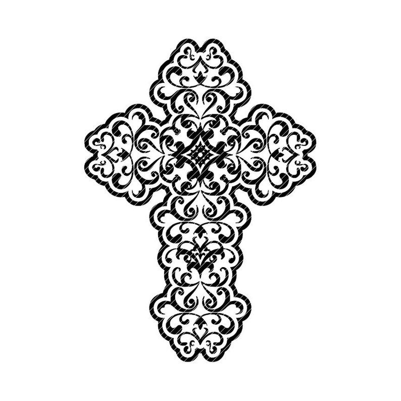 Download Ornate Cross Vector at Vectorified.com | Collection of ...