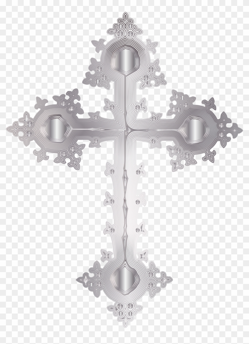 840x1163 Vector Library Library Ornate Cross Clipart