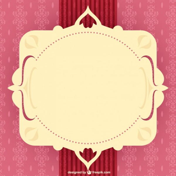 600x600 Free Ornate Frame Vector Free Vectors