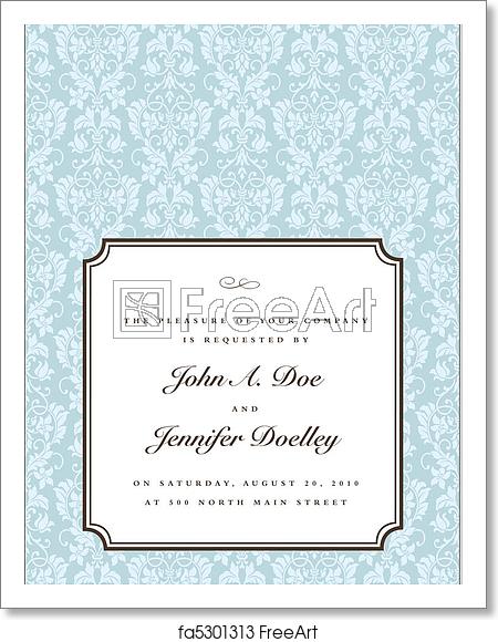 450x580 Free Art Print Of Vector Damask Pastel Frame Vector Ornate Frame