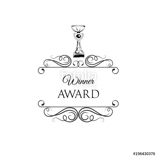 500x500 Trophy Prize Champion Winner Cup Filigree Swilry Ornate Frame