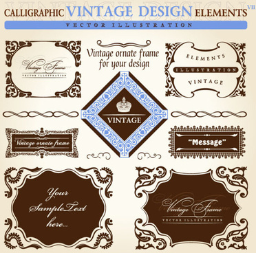 372x368 Vector Ornate Frame Free Vector Download