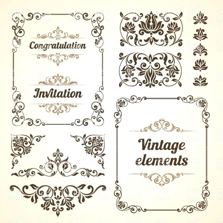 Ornate Frame Vector Free Download at Vectorified.com | Collection of ...