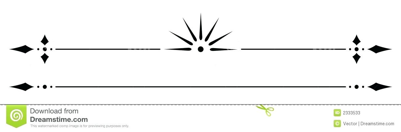 Decorative Lines Vector Five Border 1300x428 Decorative Lines Vector Five Border