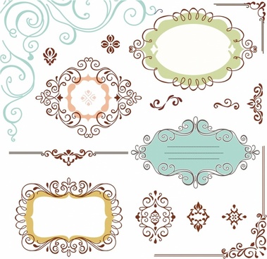Vector Ornate Frame Free Vector Download 379x368 Vector Ornate Frame Free Vector Download