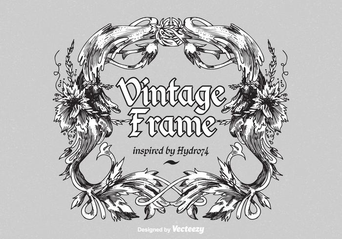 Vintage Ornate Vector Frame 700x490 Vintage Ornate Vector Frame