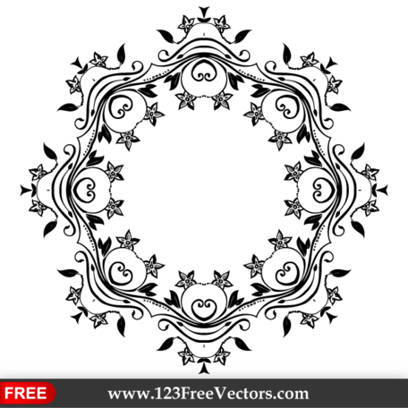 Free Ornate Clipart And Vector Graphics 456x456 Free Ornate Clipart And Vector Graphics