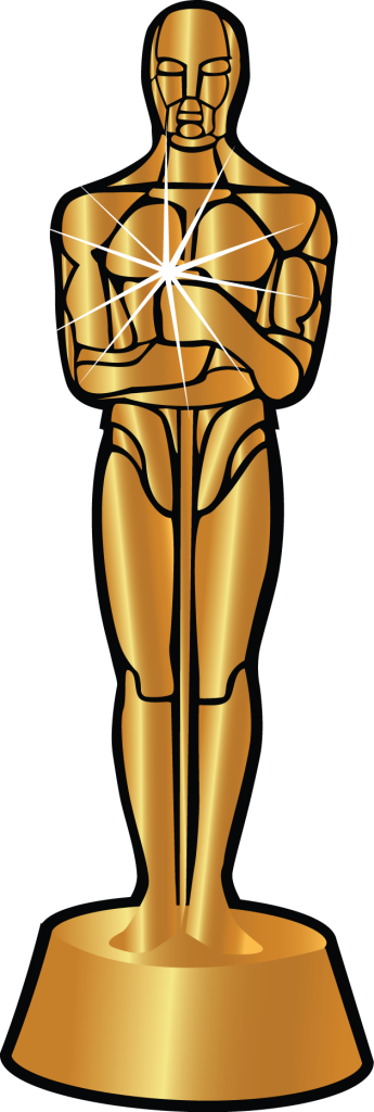 345x1024 Oscar Award Clipart Free
