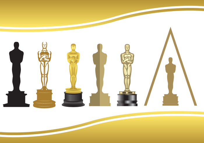 700x490 Oscar Statue Vector