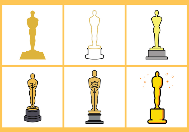 Oscar Statue Vector Set Free Vector Download Cannypic 632x443 Oscar Statue Vector Set Free Vector Download Cannypic