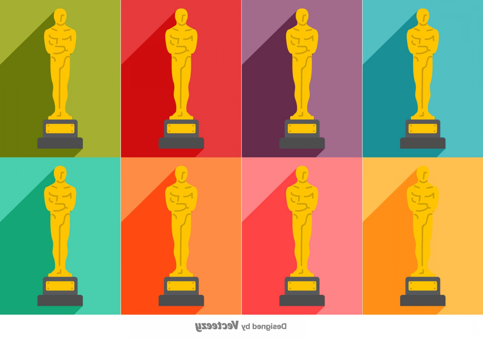 Vector Colorful Set Of Oscar Statue Icons Studiogrfx 1680x1176 Vector Colorful Set Of Oscar Statue Icons Studiogrfx