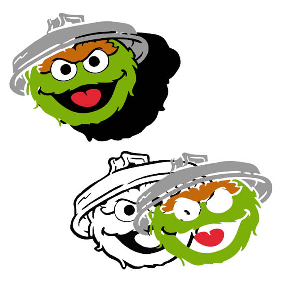 Oscar The Grouch Vector at Vectorified.com | Collection of Oscar The ...