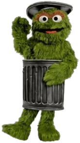 165x296 Sesame Street Oscar The Grouch Lifesize Icons Png