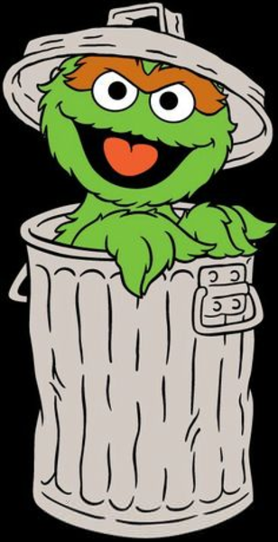 Oscar The Grouch Vector at Vectorified.com | Collection of Oscar The ...