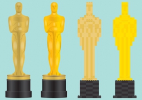285x200 Oscar Trophy Free Vector Graphic Art Free Download