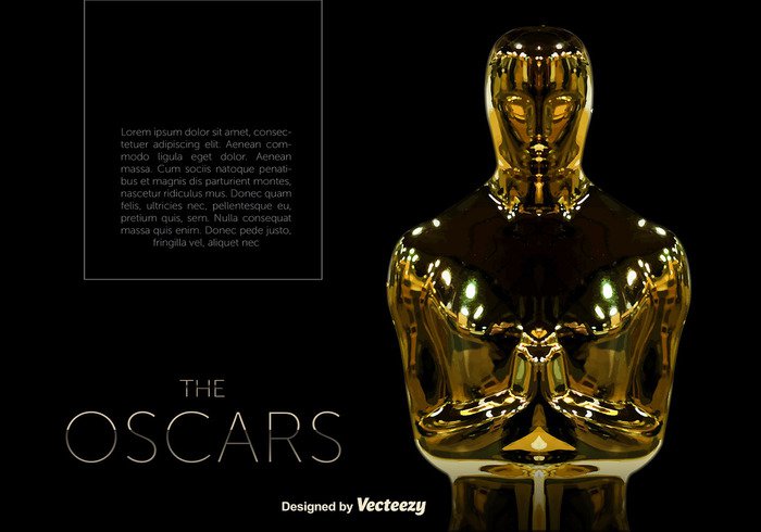700x490 Vector Oscar Statue Template