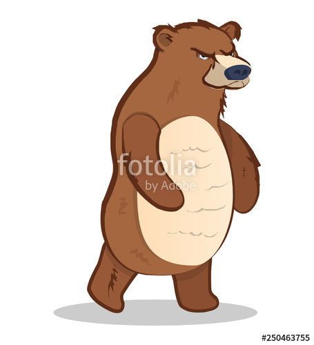 455x500 Oso Malvado Stock Image And Royalty Free Vector On Fotolia