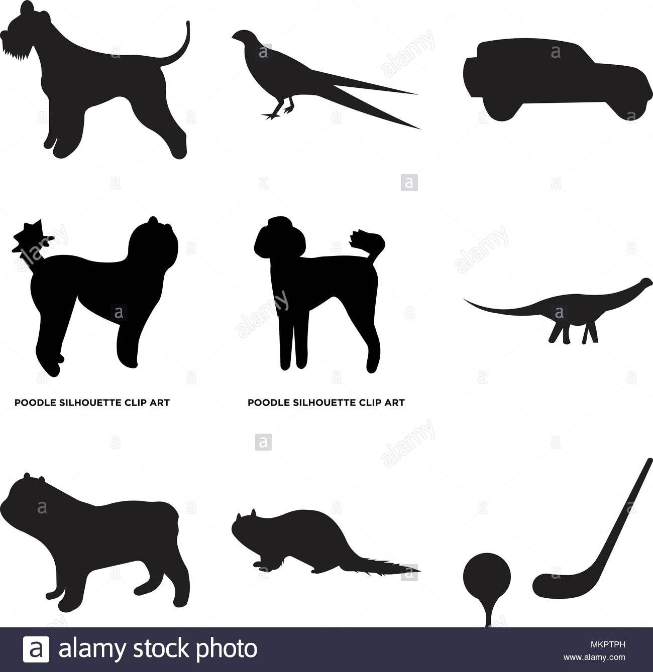 1300x1339 Set Of Simple Editable Icons Such As Otter English Bulldog