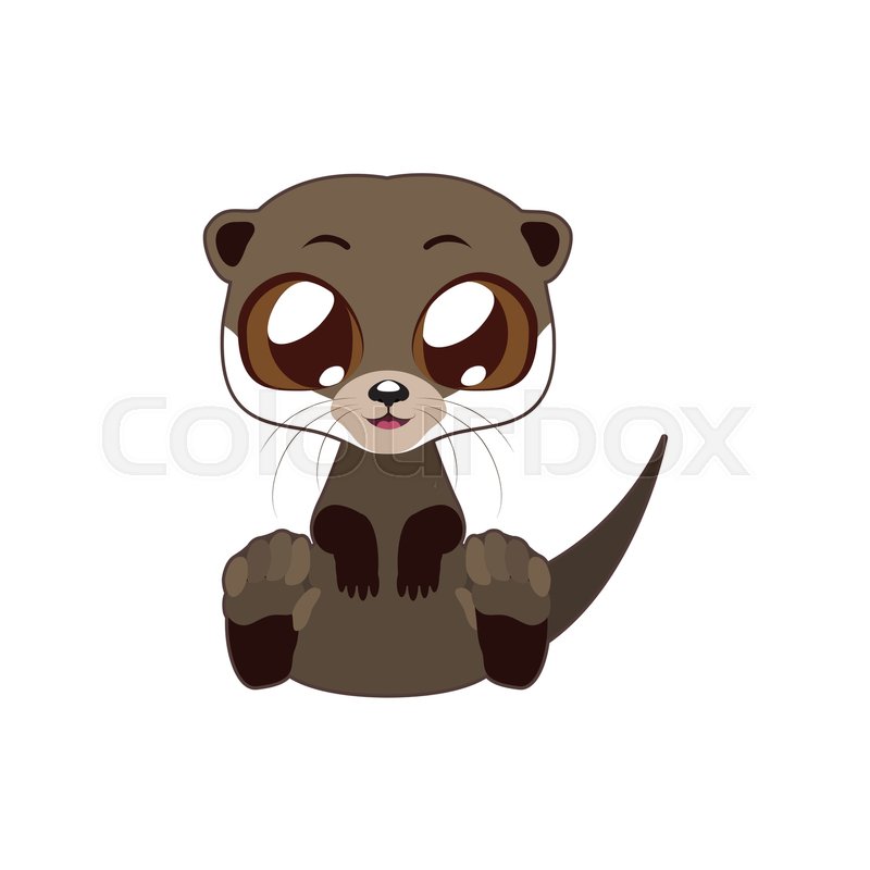 Cute Otter Vector Illustration Art In Stock Vector Colourbox 800x800 Cute Otter Vector Illustration Art In Stock Vector Colourbox