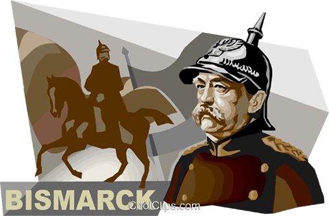 480x315 Otto Von Bismarck Royalty Free Vector Clip Art Illustration
